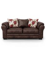 Sofá 3 Cuerpos XL Con Resorte Estructural Grandón Envejecido