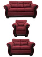 Living Con Respaldo Confortable 6 Personas Taurus 3+2+1 Chenille