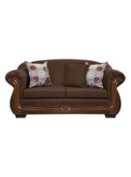 Sofá Con Resorte Estructural 3 Cuerpos Búfalo Chenille X