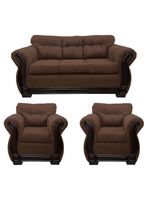 Living Con Respaldo Confortable 5 Personas Taurus 3+1+1 Chenille