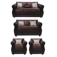 Living Con Resorte Estructural 7 Cuerpos 3+2+1+1 Eleonor Class