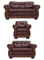 Living Con Respaldo Confortable 6 Personas Taurus 3+2+1 Envejecido X