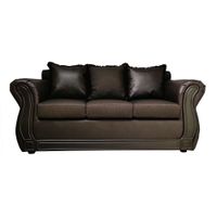 Sofá Con Resorte Estructural 3 Cuerpos Castilla Late