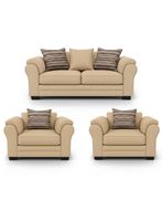 Living 5 Cuerpos 3+1+1 XL Con Resorte Estructural Grandón Chenille