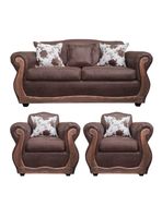 Living Con Resorte Estructural 5 Cuerpos 3+1+1 Grand Santi Envejecido X