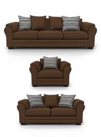 Living 8 Cuerpos 4+3+1 XL Con Resorte Estructural Grandón Chenille