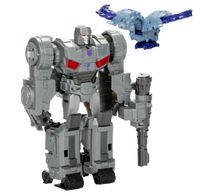 Figura de Acción Transformers One Corre y Lanza Megatron y Decepticon Whirlwing
