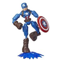 Figura Avengers Bend And Flex Capitan America