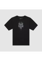 Polera Lifestyle Niño Bark Negro Fox