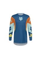 Polera Moto 360 Tine Azul Fox