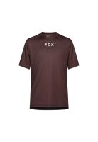 Polera Bicicleta Ranger Wordmark Café Fox