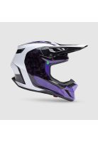 Casco Moto V3 RS Grid Negro/Morado Fox