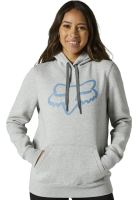 Poleron Lifestyle Mujer Boundary Pullover Gris/Celeste Fox