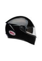 Casco Moto Calle Lithium Solid Negro Bell