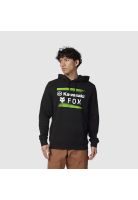 Poleron Lifestyle Canguro Fox x Kawasaki Negro Fox