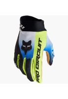Guantes Moto Flexair Pro Circuit Foyl Negro/Blanco Fox