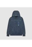 Poleron Lifestyle Canguro Throttle Oversized Azul Fox