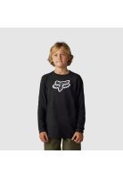 Polera Lifestyle Niño Vzns Manga Larga Negro Fox