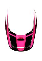 Visera Moto Niño V1 Przm Negro/Rosado Fox