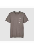 Polera Lifestyle Fox x Honda II Gris Fox