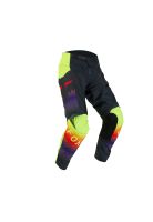 Pantalon Moto 180 Flora Negro/Amarillo Fox