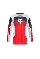 Polera Moto Niño 180 Shield Rojo Fox