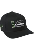 Gorro Jockey Lifestyle Kawasaki Flexfit Negro Fox