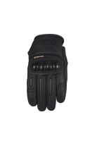 Guantes Moto Calle Leather II Negro KMZ