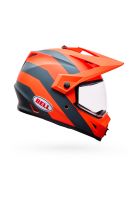 Casco Moto Calle MX-9 ADV Naranjo Bell
