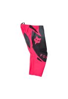 Pantalon Moto Niño 180 Shield Negro/Rosado Fox
