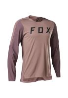 Polera Bicicleta Flexair Pro Manga Larga Morado Fox