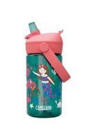Botella Infantil Thrive Flip Straw Mermaid Friends 400ml Verde CamelBak