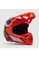 Casco Moto Niño V1 Lean Naranjo Fox