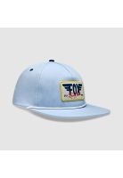 Gorro Jockey Lifestyle Mujer Snapback Logo Alas Azul Fox