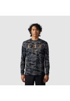 Polera Lifestyle Vzns Manga Larga Camo Negro Fox