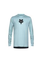 Polera Bicicleta Ranger Head Azul Fox