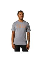 Polera Lifestyle Pinnacle Gris/Naranjo Fox