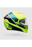 Casco Moto Calle Lithium Flip Amarillo Bell