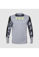 Polera Bicicleta Defend Taunt Manga Larga Gris Fox