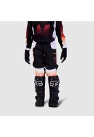 Pantalon Moto Infantil 180 Flora Negro Fox