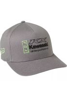 Gorro Jockey Lifestyle Kawasaki Flexfit Gris Fox