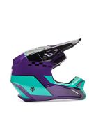 Casco Moto V1 Collect Morado Fox