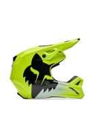 Casco Moto V1 Shield Amarillo Fox