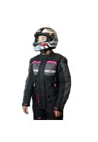 Chaqueta Moto Calle Overdrive Nomad Negro Kmz