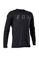 Polera Bicicleta Flexair Pro Manga Larga Negro Fox