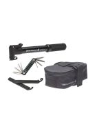Bolso Asiento Bicicleta Kit Herramientas y Bombin Negro Blackburn