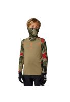 Polera Moto Niño Ranger Drive Camo Negro Fox