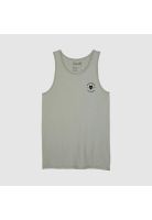 Polera Lifestyle Plague Premium Tank Gris Fox