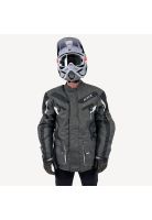 Chaqueta Moto Calle Luxor Gris/Blanco KMZ