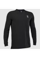 Polera Bicicleta Defend Thermal Manga Larga Negro Fox